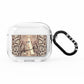 Personalised Snake Skin Effect AirPods Clear Case 3rd Gen