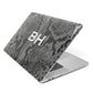 Personalised Snakeskin Apple MacBook Case Side View