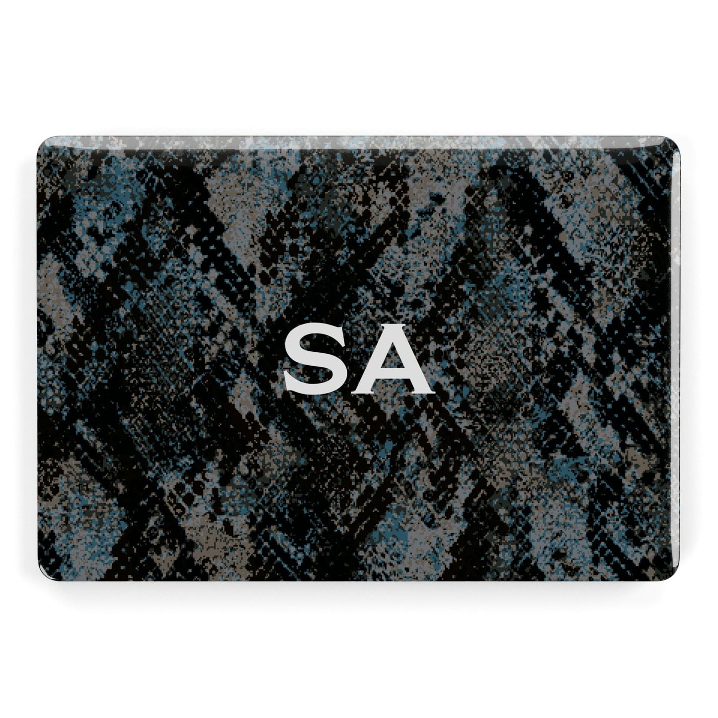 Personalised Snakeskin Effect Apple MacBook Case