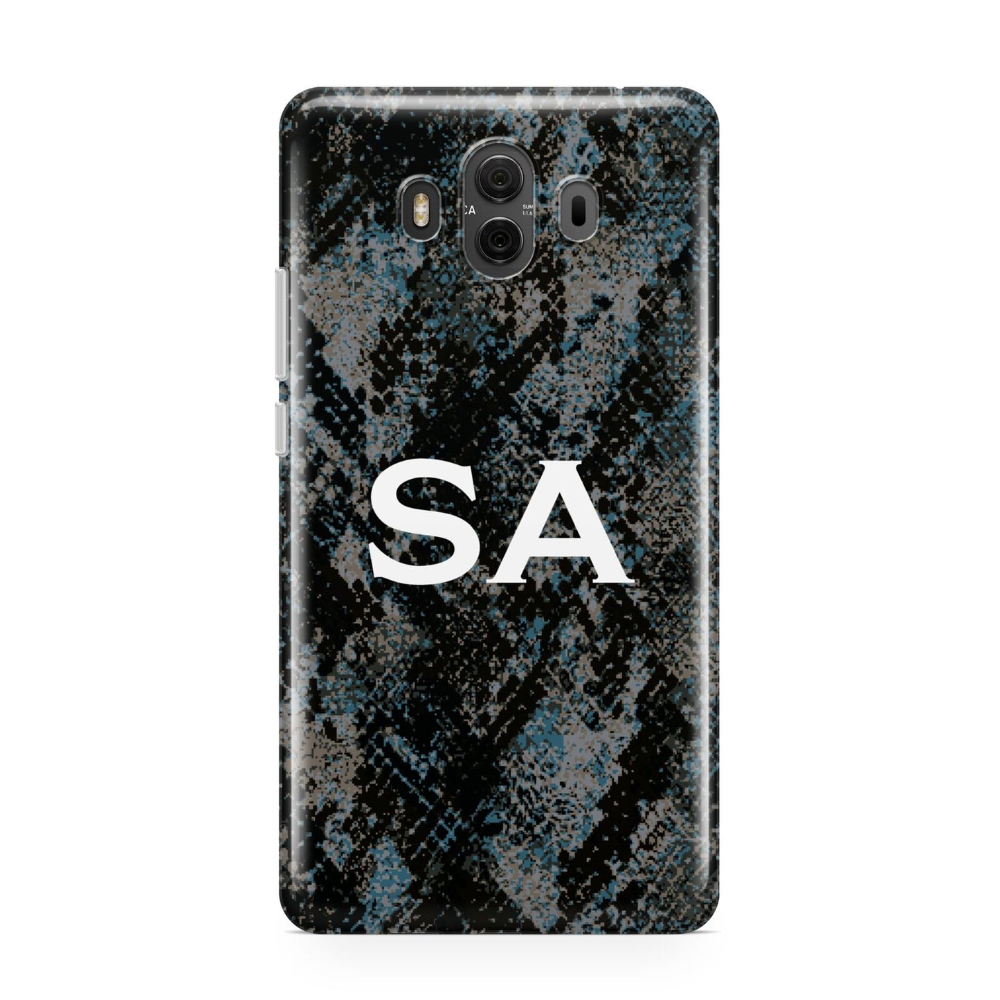 Personalised Snakeskin Effect Huawei Mate 10 Protective Phone Case