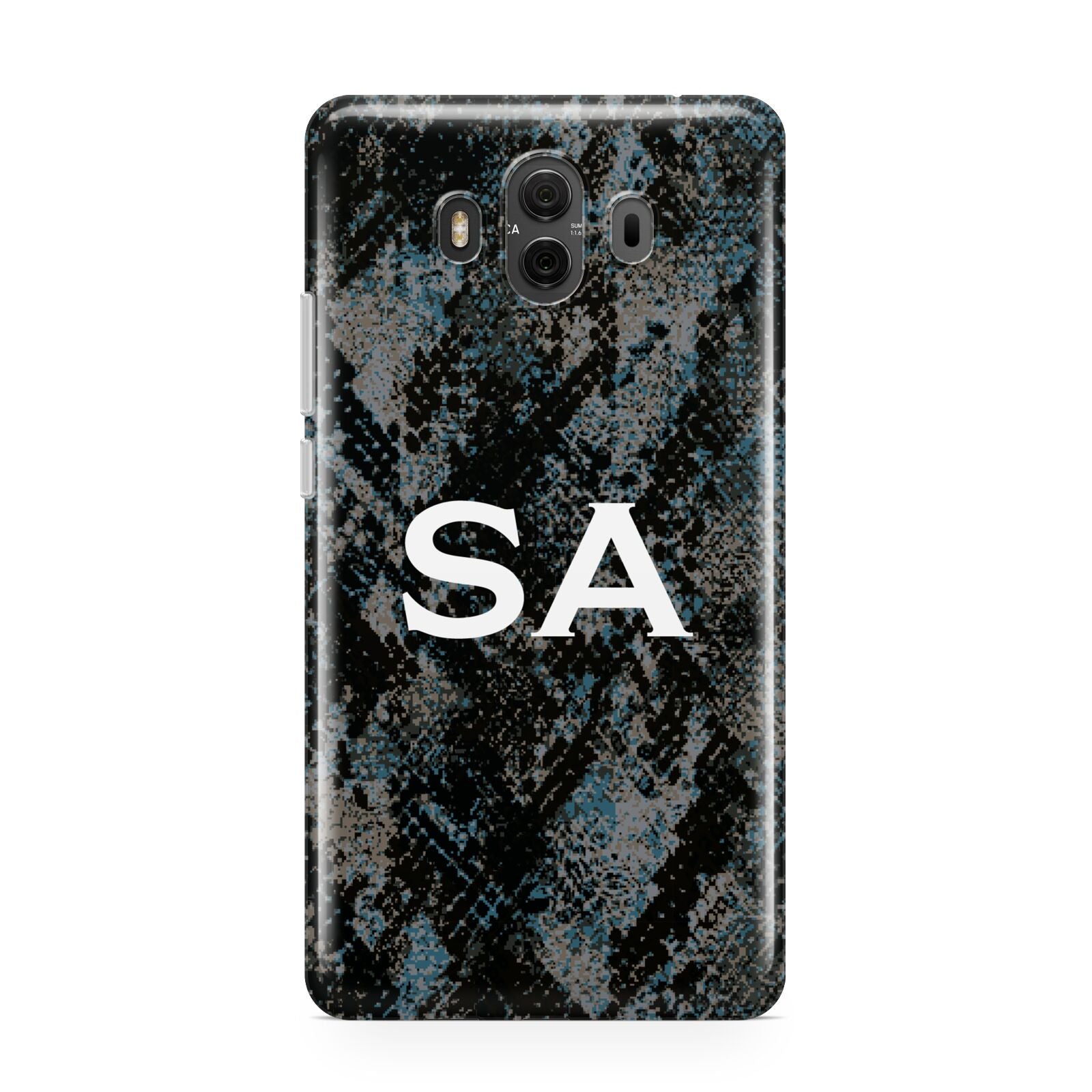 Personalised Snakeskin Effect Huawei Mate 10 Protective Phone Case