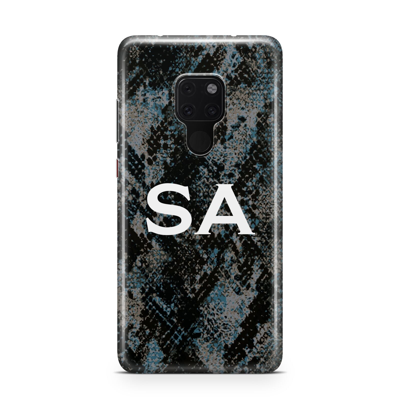 Personalised Snakeskin Effect Huawei Mate 20 Phone Case