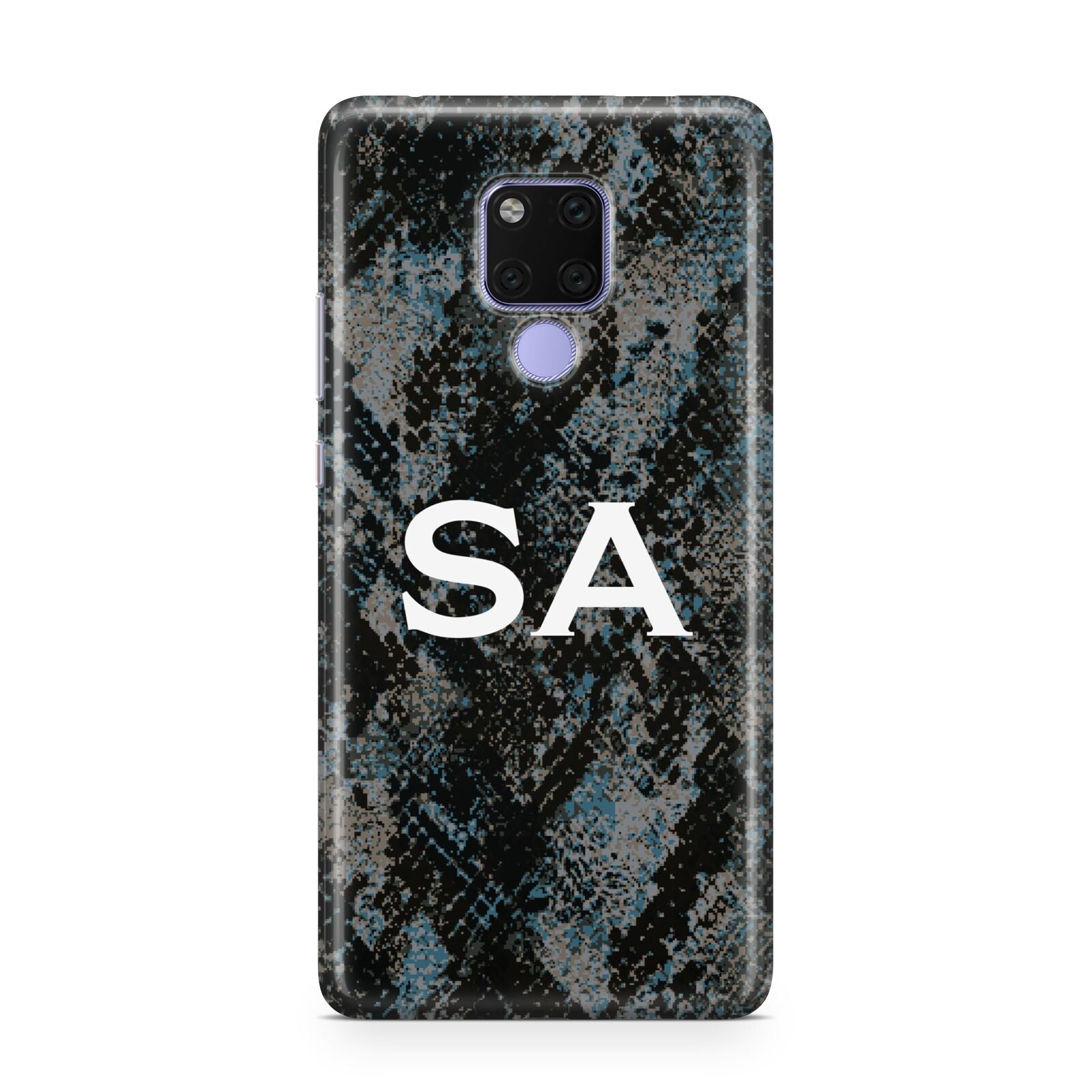 Personalised Snakeskin Effect Huawei Mate 20X Phone Case