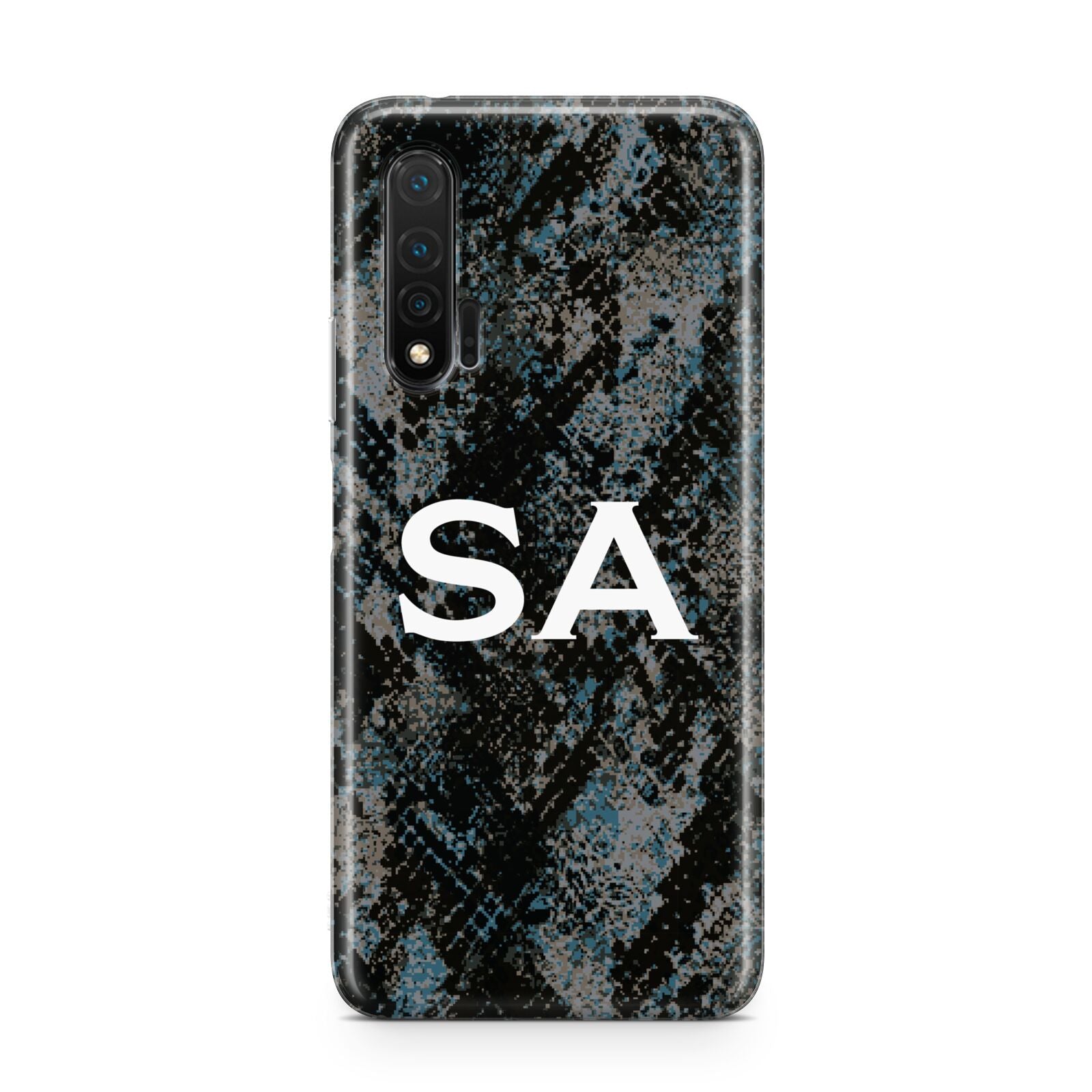 Personalised Snakeskin Effect Huawei Nova 6 Phone Case