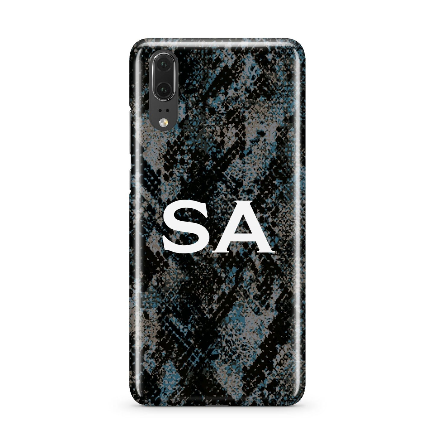 Personalised Snakeskin Effect Huawei P20 Phone Case