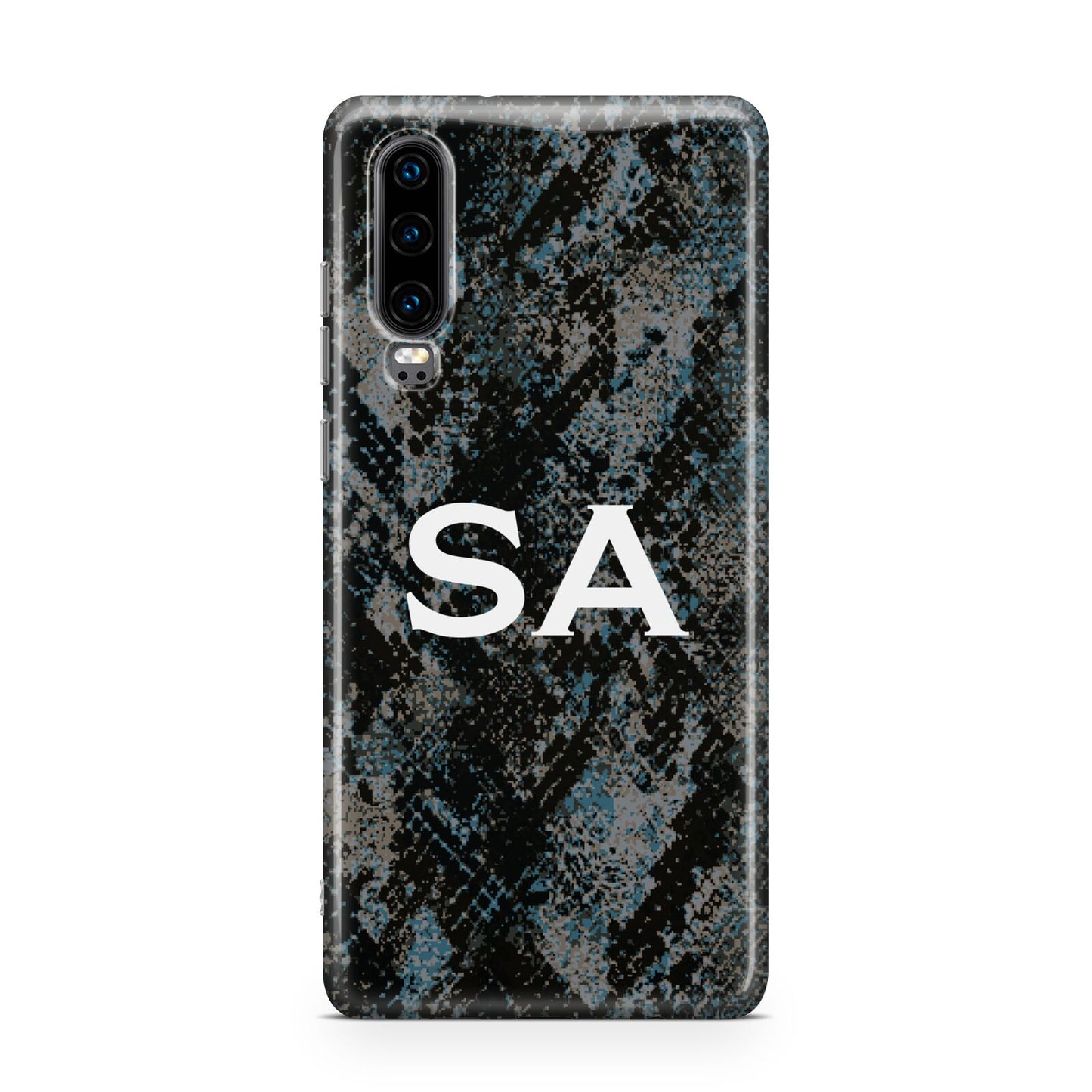 Personalised Snakeskin Effect Huawei P30 Phone Case