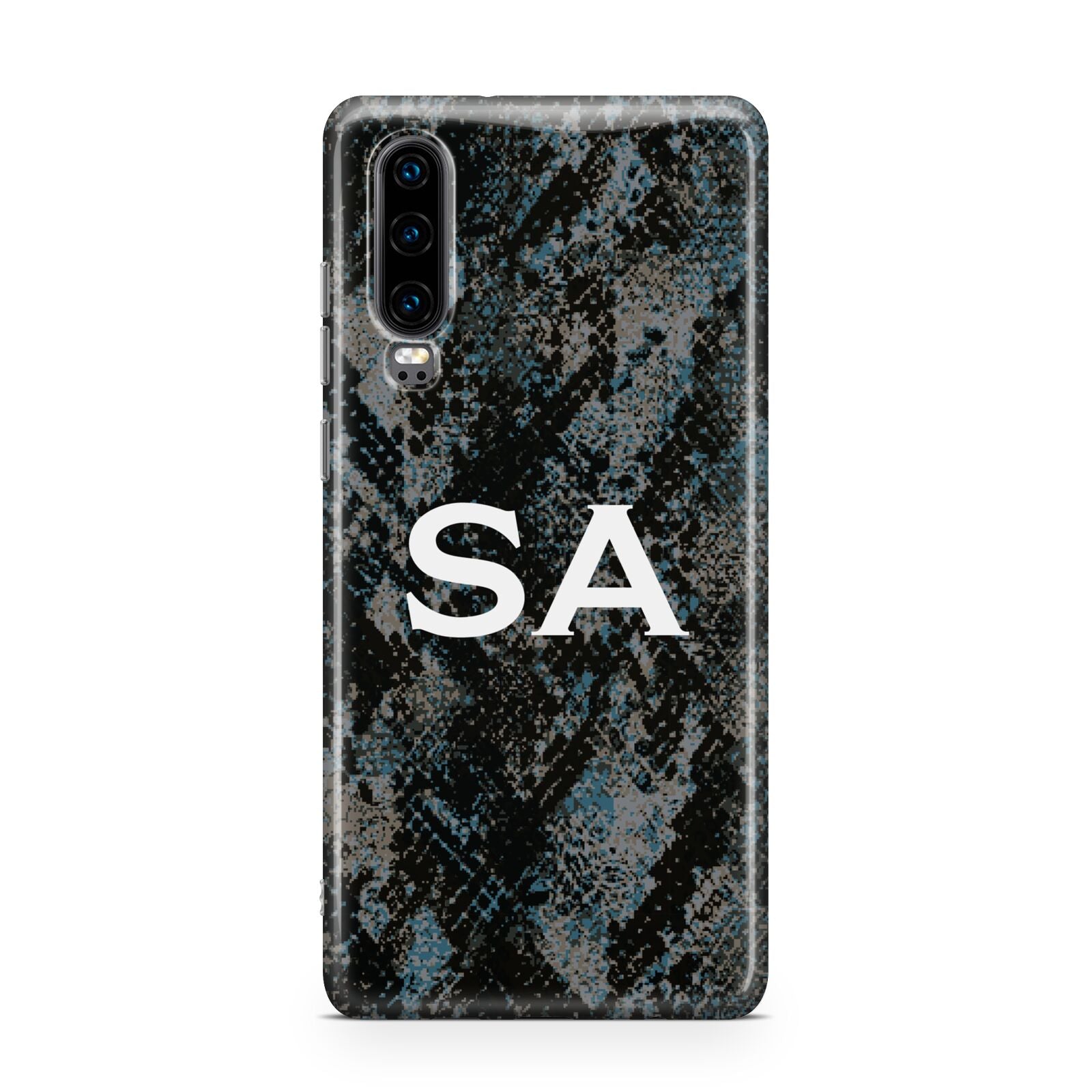 Personalised Snakeskin Effect Huawei P30 Phone Case