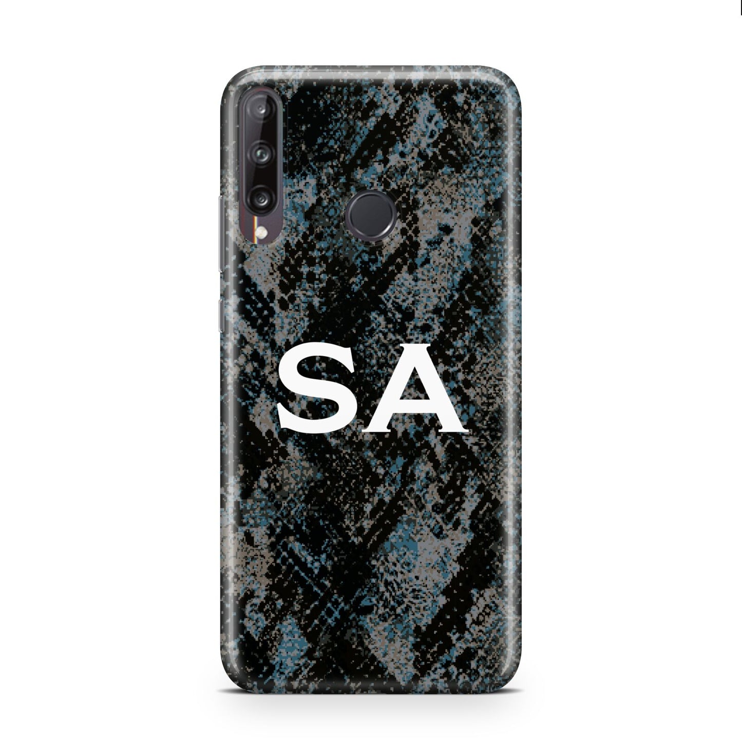 Personalised Snakeskin Effect Huawei P40 Lite E Phone Case