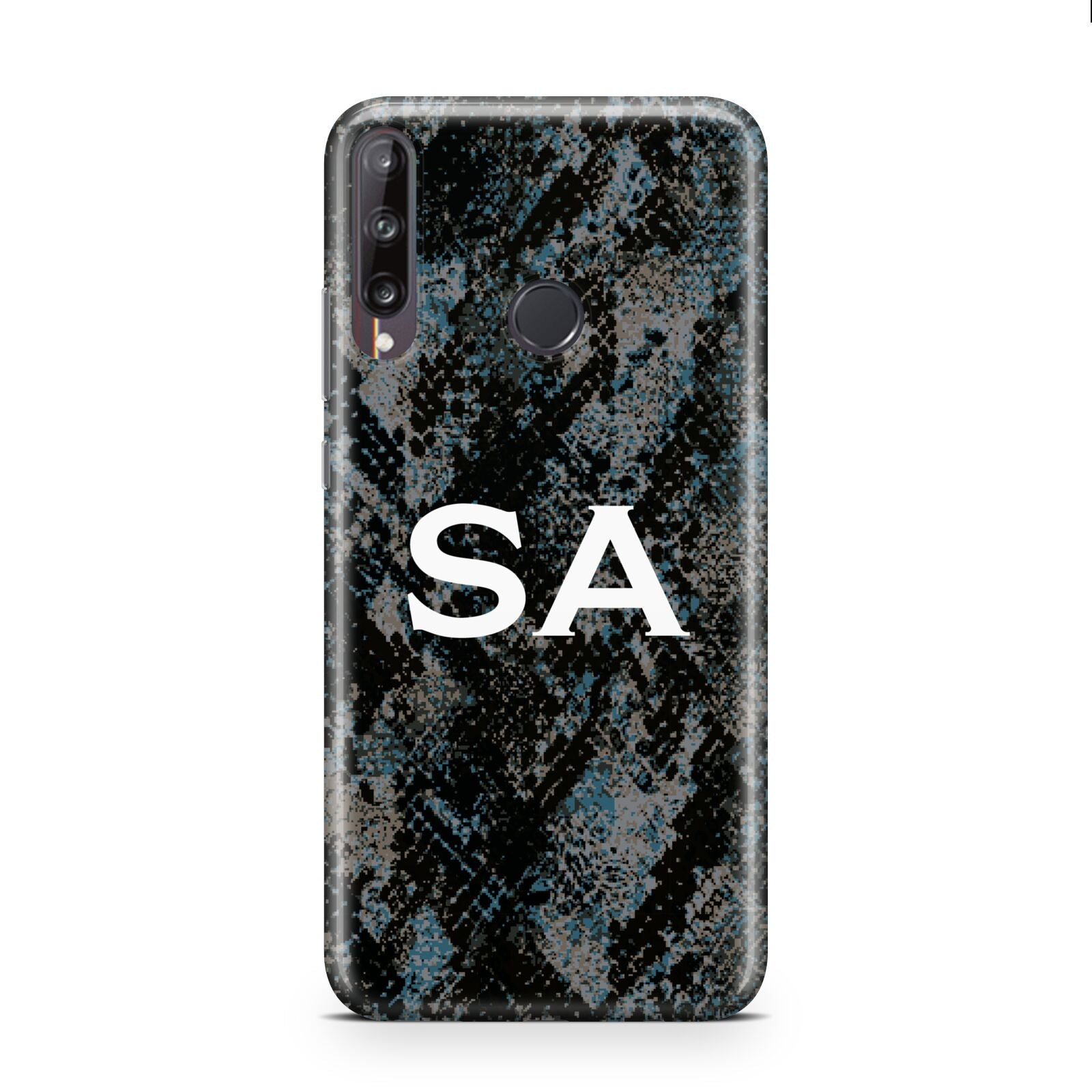 Personalised Snakeskin Effect Huawei P40 Lite E Phone Case