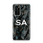 Personalised Snakeskin Effect Huawei P40 Phone Case