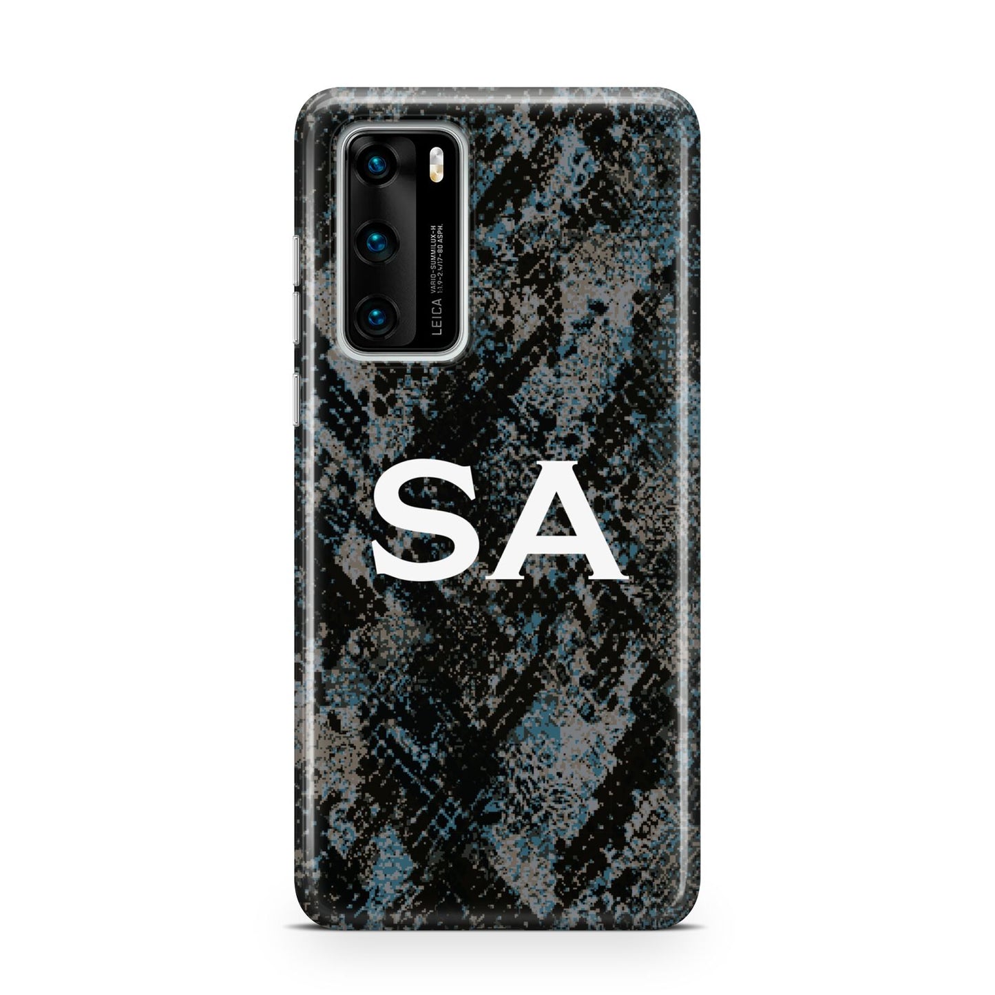 Personalised Snakeskin Effect Huawei P40 Phone Case