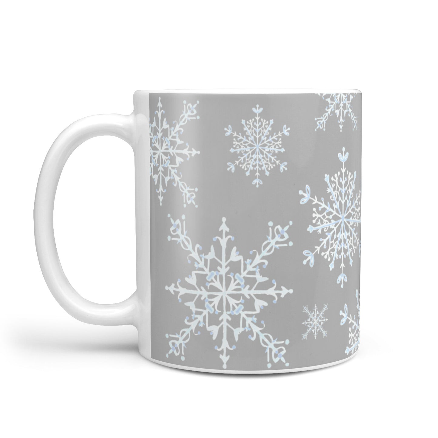 Personalised Snowflake 10oz Mug Alternative Image 1