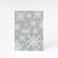 Personalised Snowflake A5 Greetings Card