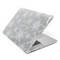 Personalised Snowflake Apple MacBook Case Side View