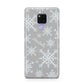 Personalised Snowflake Huawei Mate 20X Phone Case
