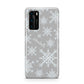 Personalised Snowflake Huawei P40 Phone Case