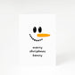Personalised Snowman A5 Greetings Card