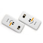 Personalised Snowman Samsung Galaxy Case Flat Overview