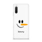 Personalised Snowman Sony Xperia 10 III Case