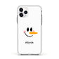 Personalised Snowwoman Apple iPhone 11 Pro in Silver with White Impact Case