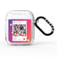 Personalised Social Media Photo AirPods Glitter Case