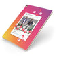 Personalised Social Media Photo Apple iPad Case on Gold iPad Side View