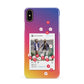 Personalised Social Media Photo Apple iPhone Xs Max 3D Snap Case