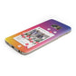 Personalised Social Media Photo Samsung Galaxy Case Bottom Cutout
