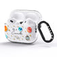 Personalised Solar System AirPods Pro Glitter Case Side Image
