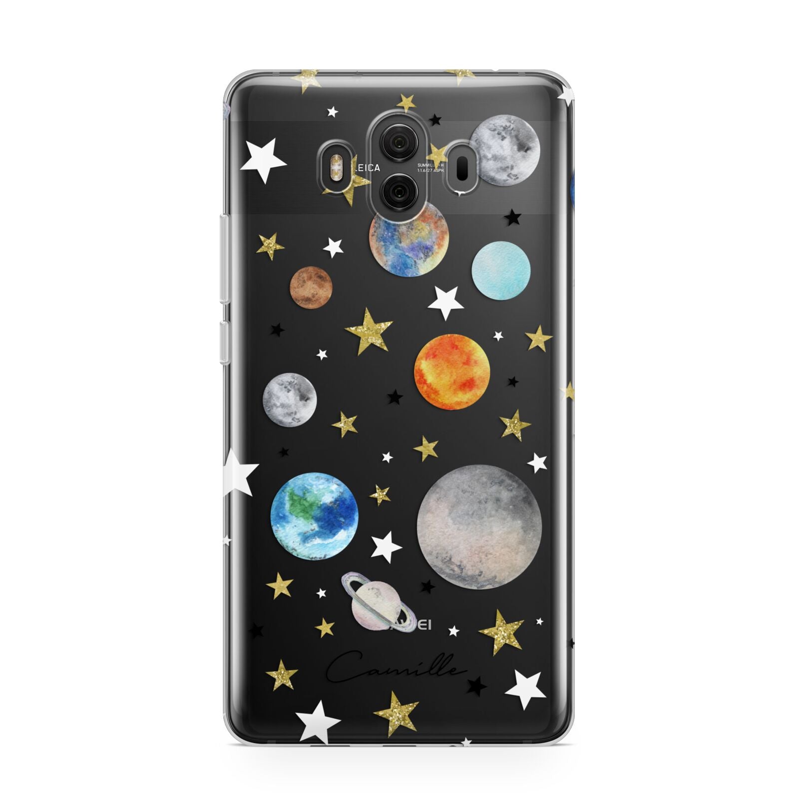 Personalised Solar System Huawei Mate 10 Protective Phone Case