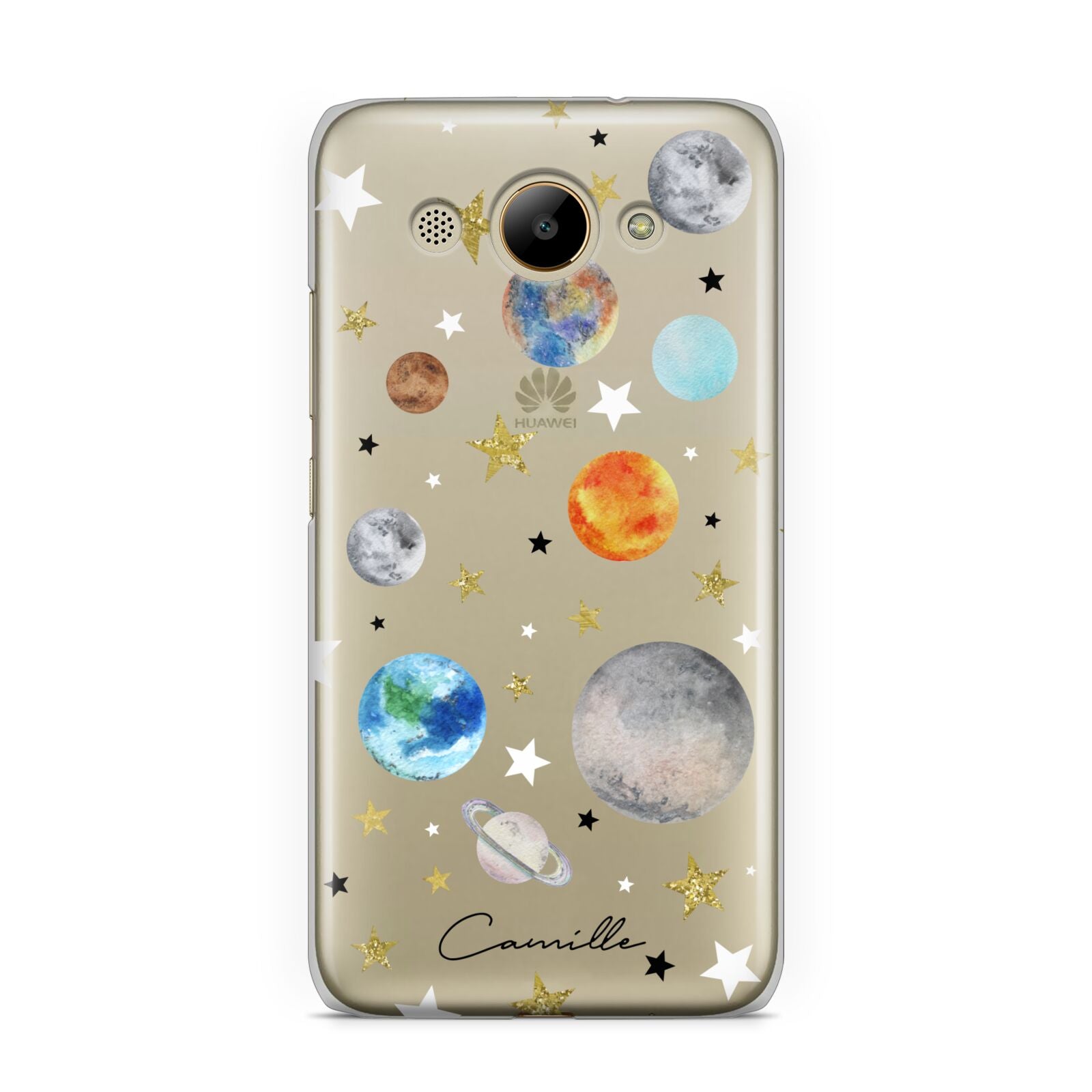 Personalised Solar System Huawei Y3 2017