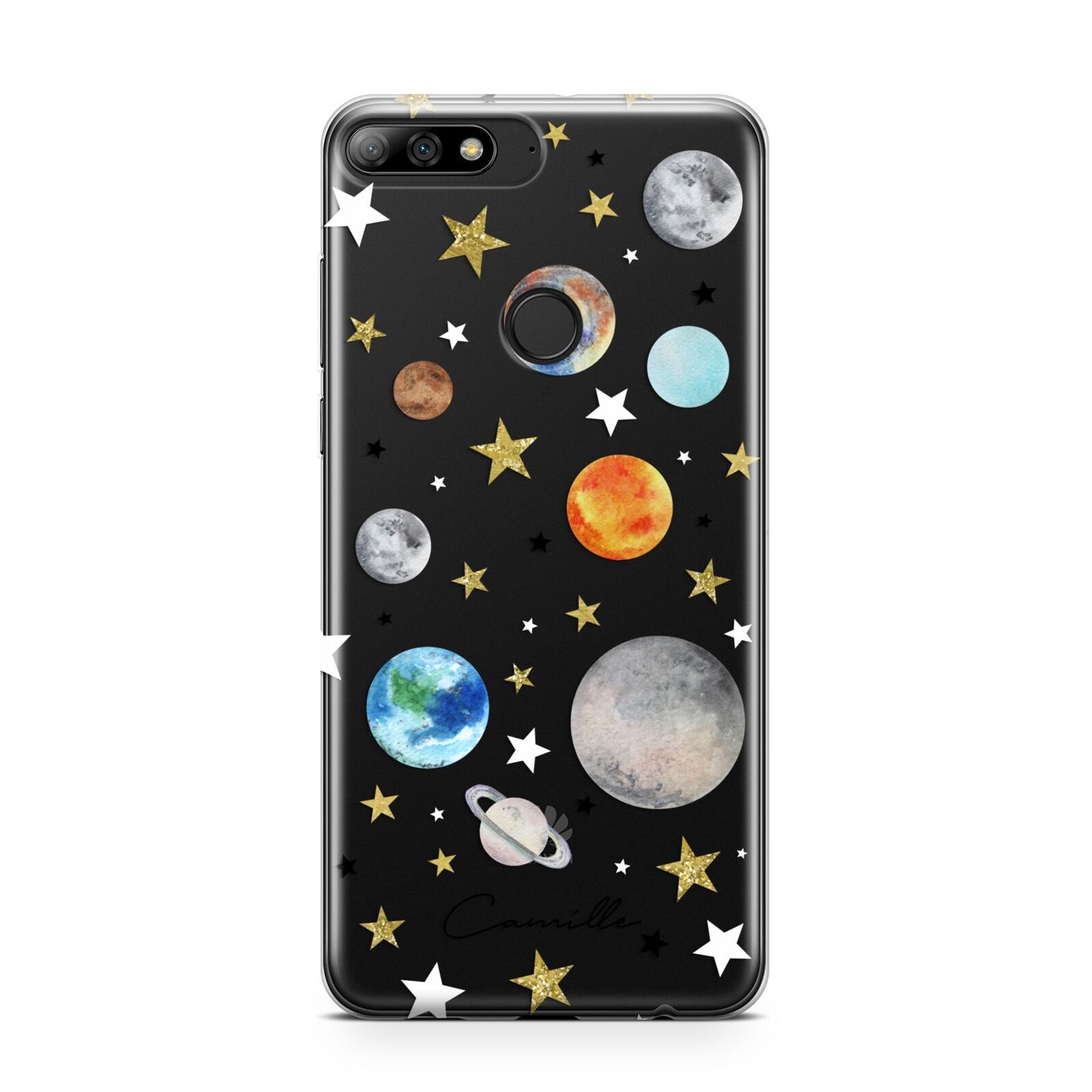 Personalised Solar System Huawei Y7 2018