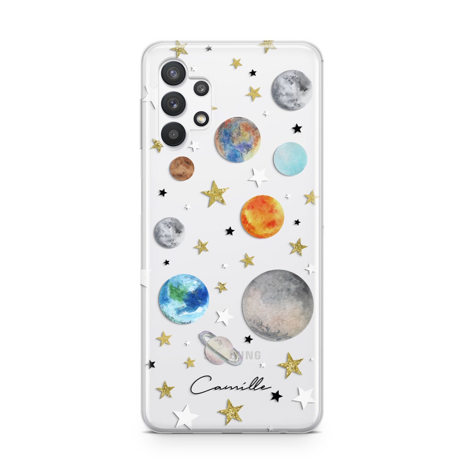 Personalised Solar System Samsung A32 5G Case