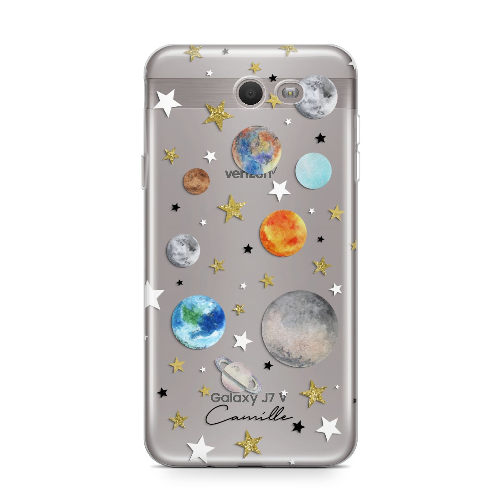 Personalised Solar System Samsung Galaxy J7 2017 Case
