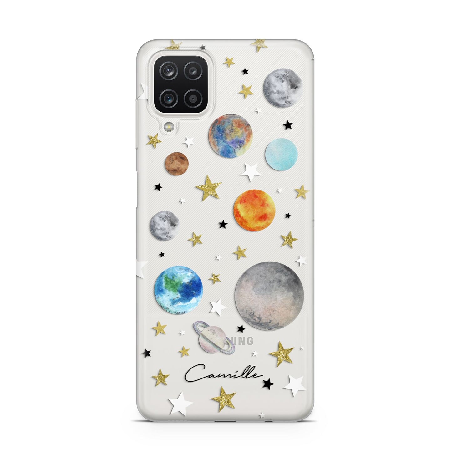 Personalised Solar System Samsung M12 Case
