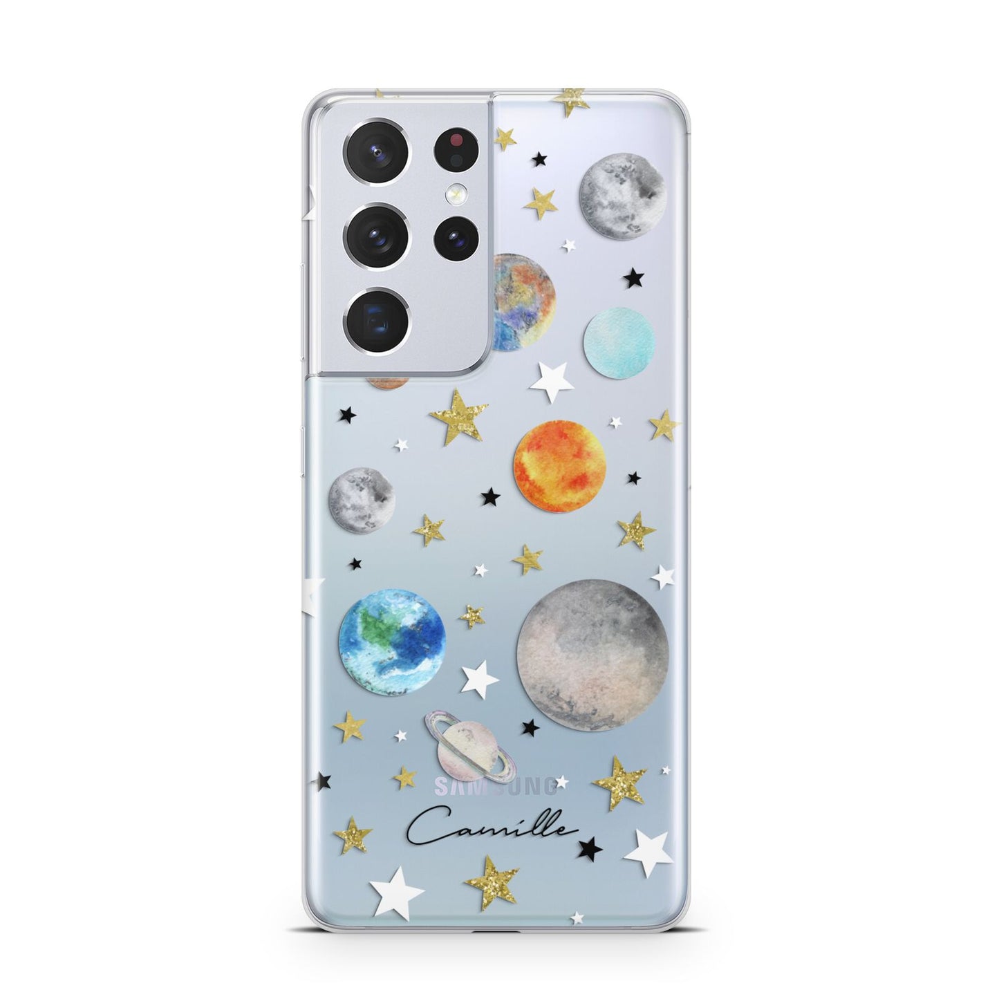 Personalised Solar System Samsung S21 Ultra Case