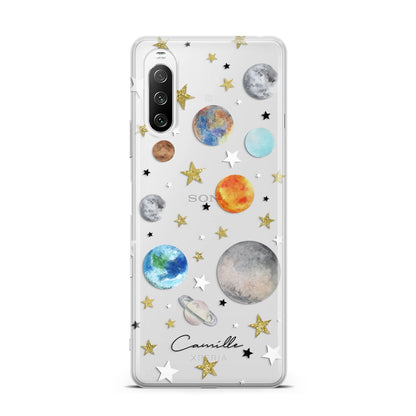 Personalised Solar System Sony Xperia 10 III Case