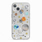 Personalised Solar System iPhone 13 TPU Impact Case with White Edges