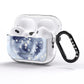 Personalised Space AirPods Pro Glitter Case Side Image