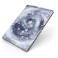 Personalised Space Apple iPad Case on Grey iPad Side View