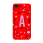 Personalised Space Initial Name Apple iPhone 4s Case
