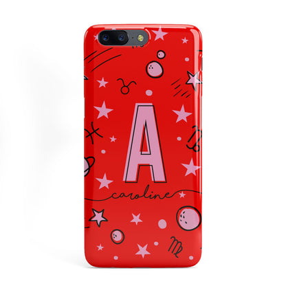 Personalised Space Initial Name OnePlus Case