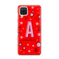 Personalised Space Initial Name Samsung M12 Case