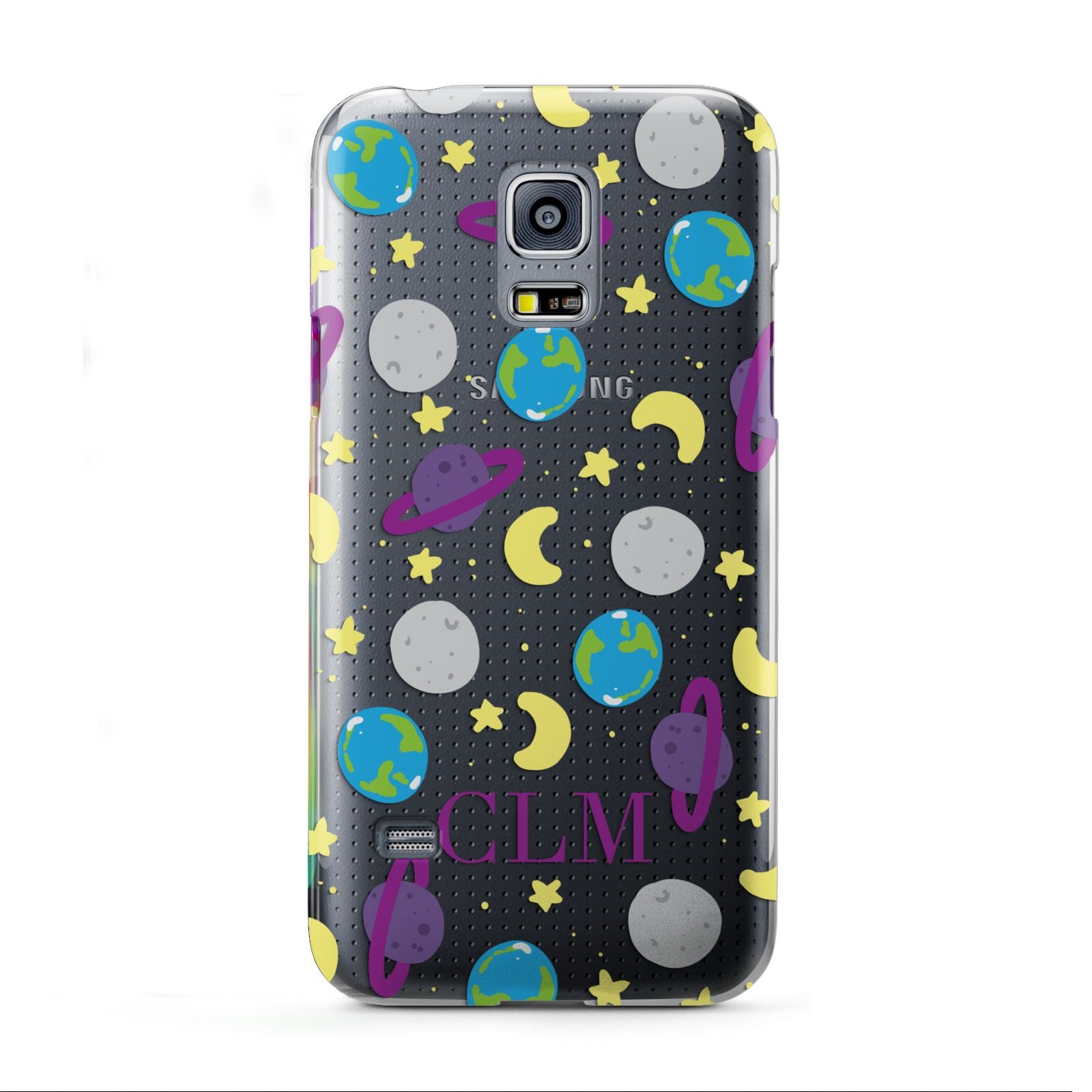 Personalised Space Initials Samsung Galaxy S5 Mini Case
