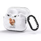 Personalised Squirrel AirPods Pro Glitter Case Side Image