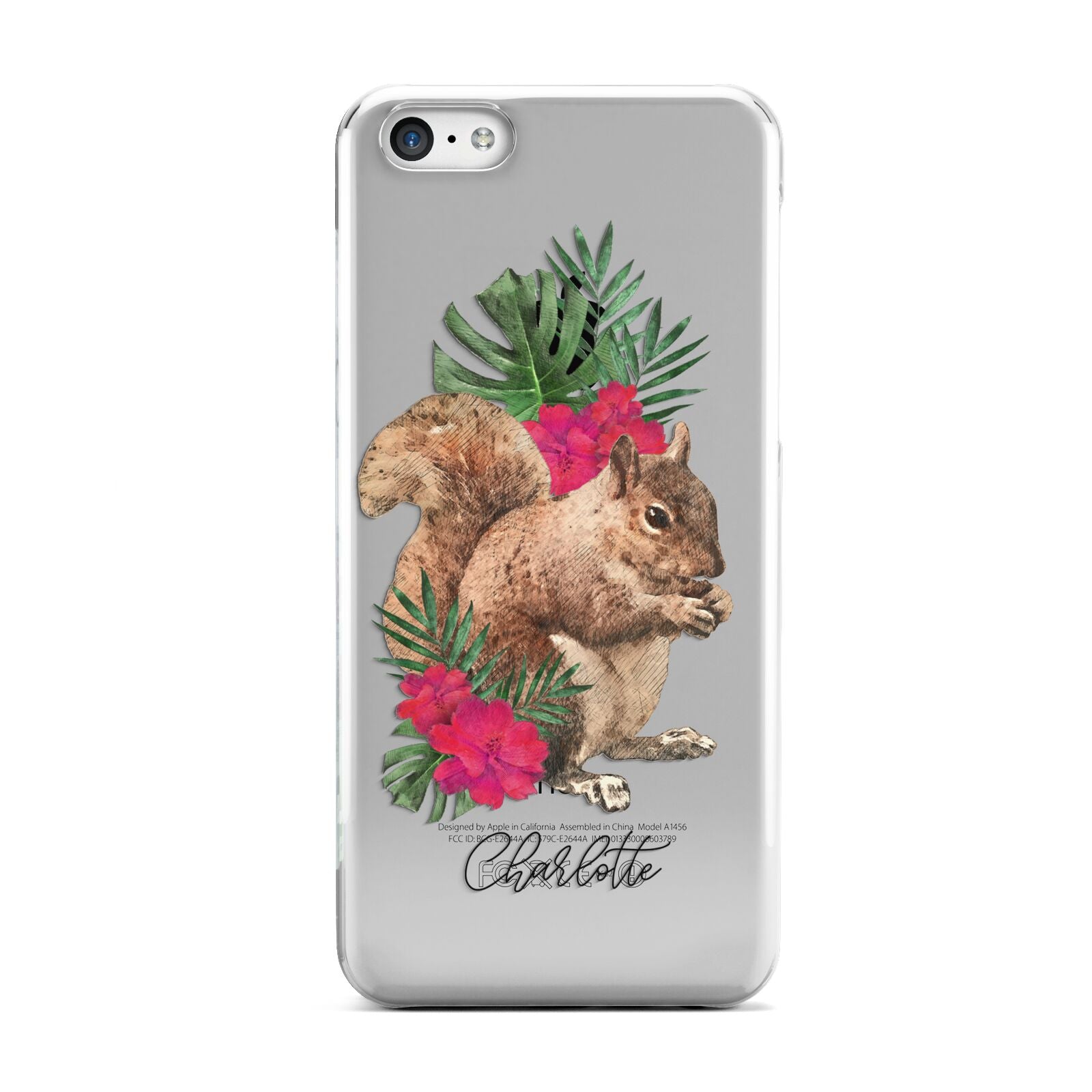 Personalised Squirrel Apple iPhone 5c Case