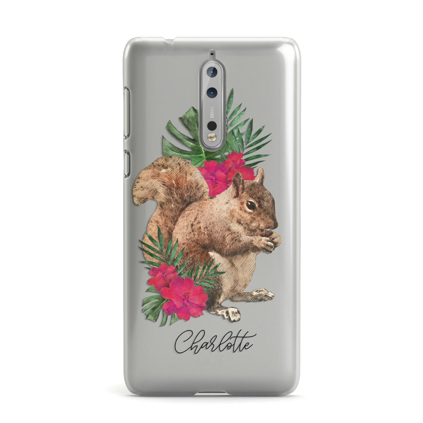 Personalised Squirrel Nokia Case