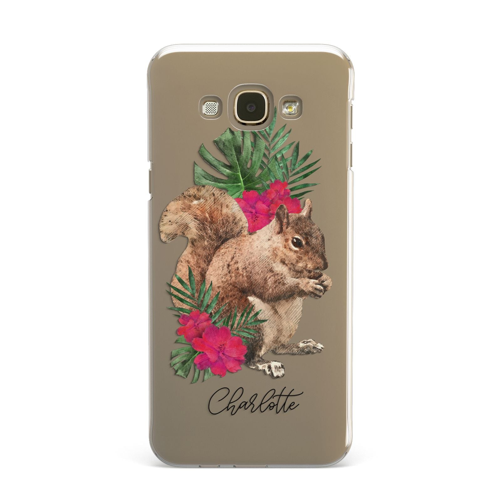 Personalised Squirrel Samsung Galaxy A8 Case