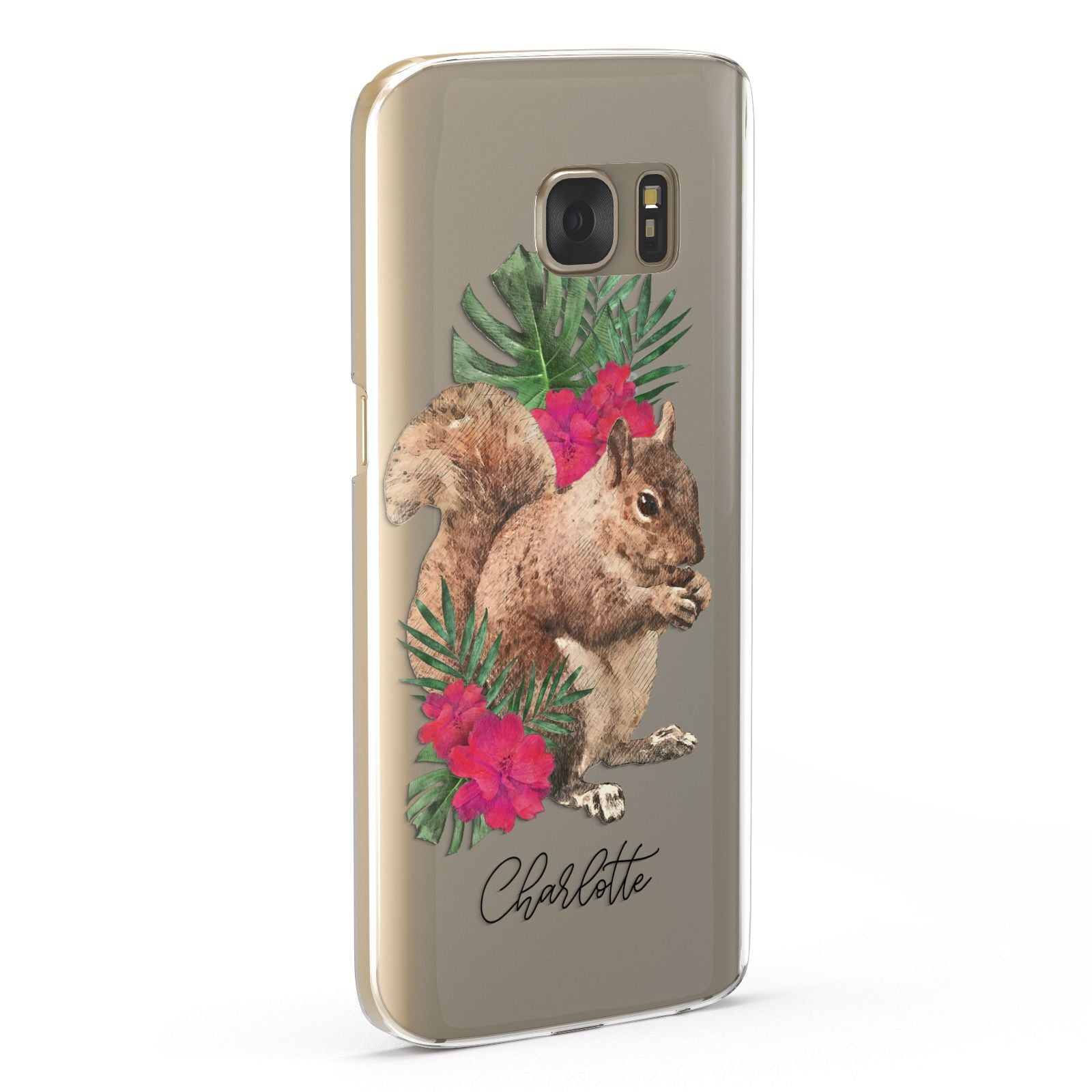 Personalised Squirrel Samsung Galaxy Case Fourty Five Degrees