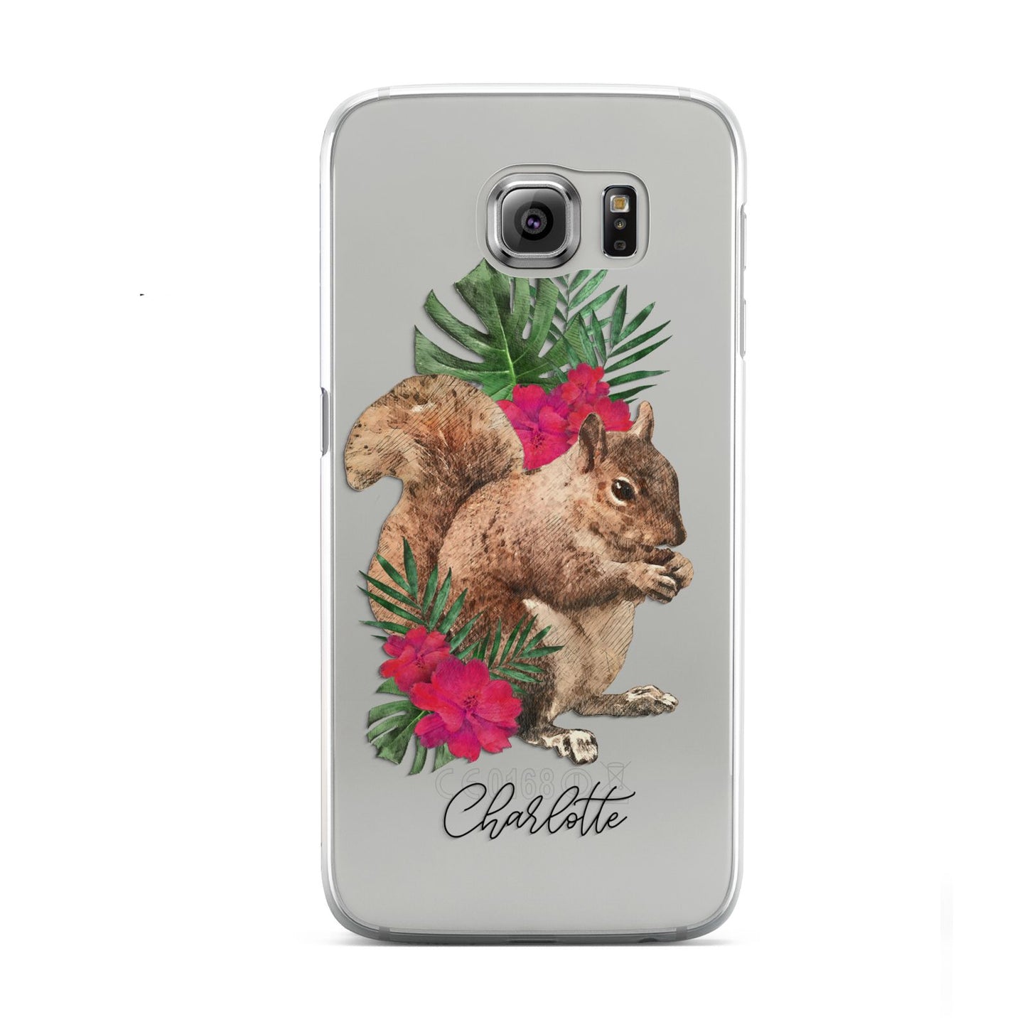 Personalised Squirrel Samsung Galaxy S6 Case